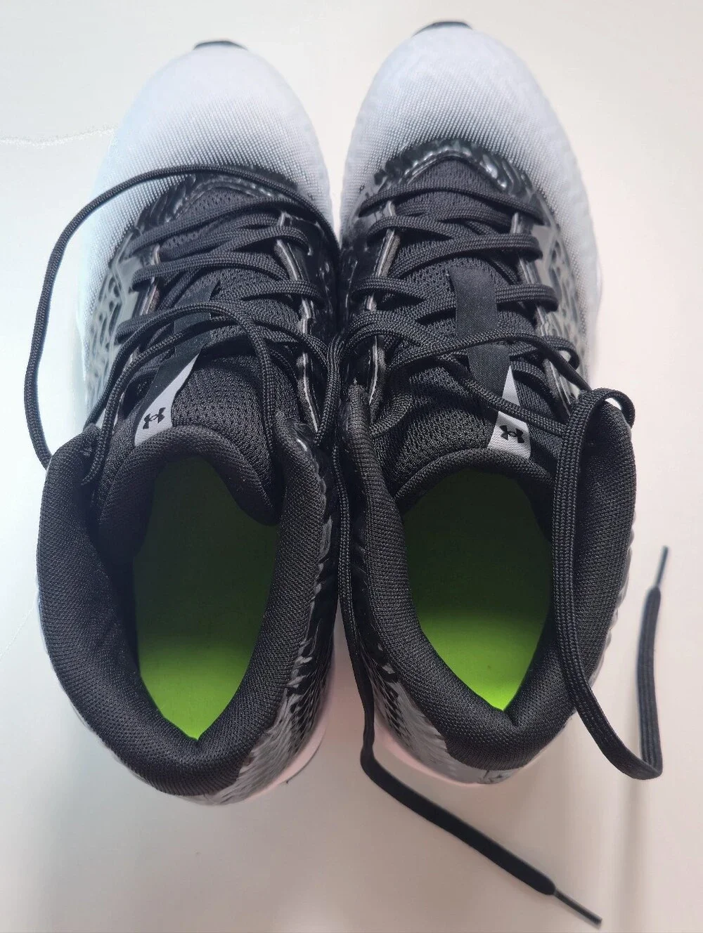 Under Armour Blur Select MC Blur Football Cleats Black/White US 10.5 D